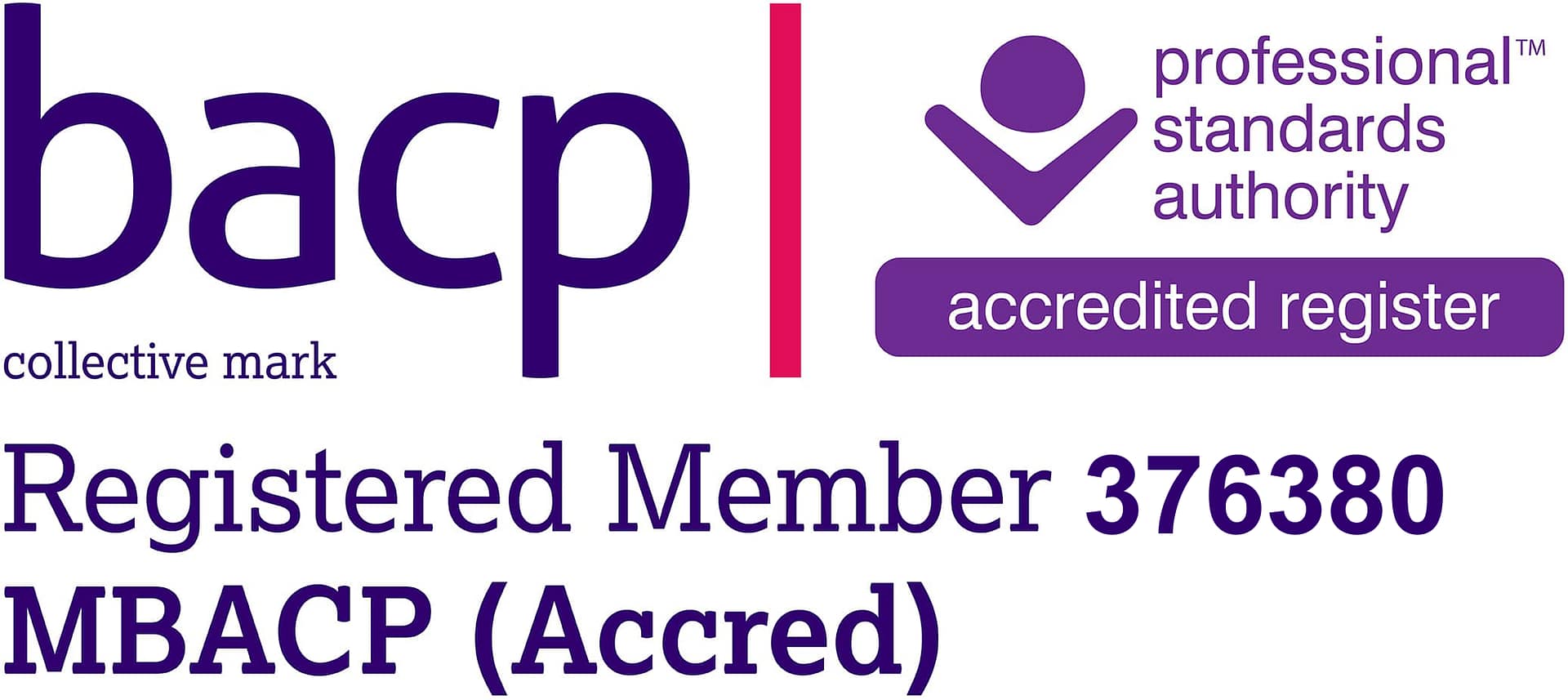 BACP Accredited Member